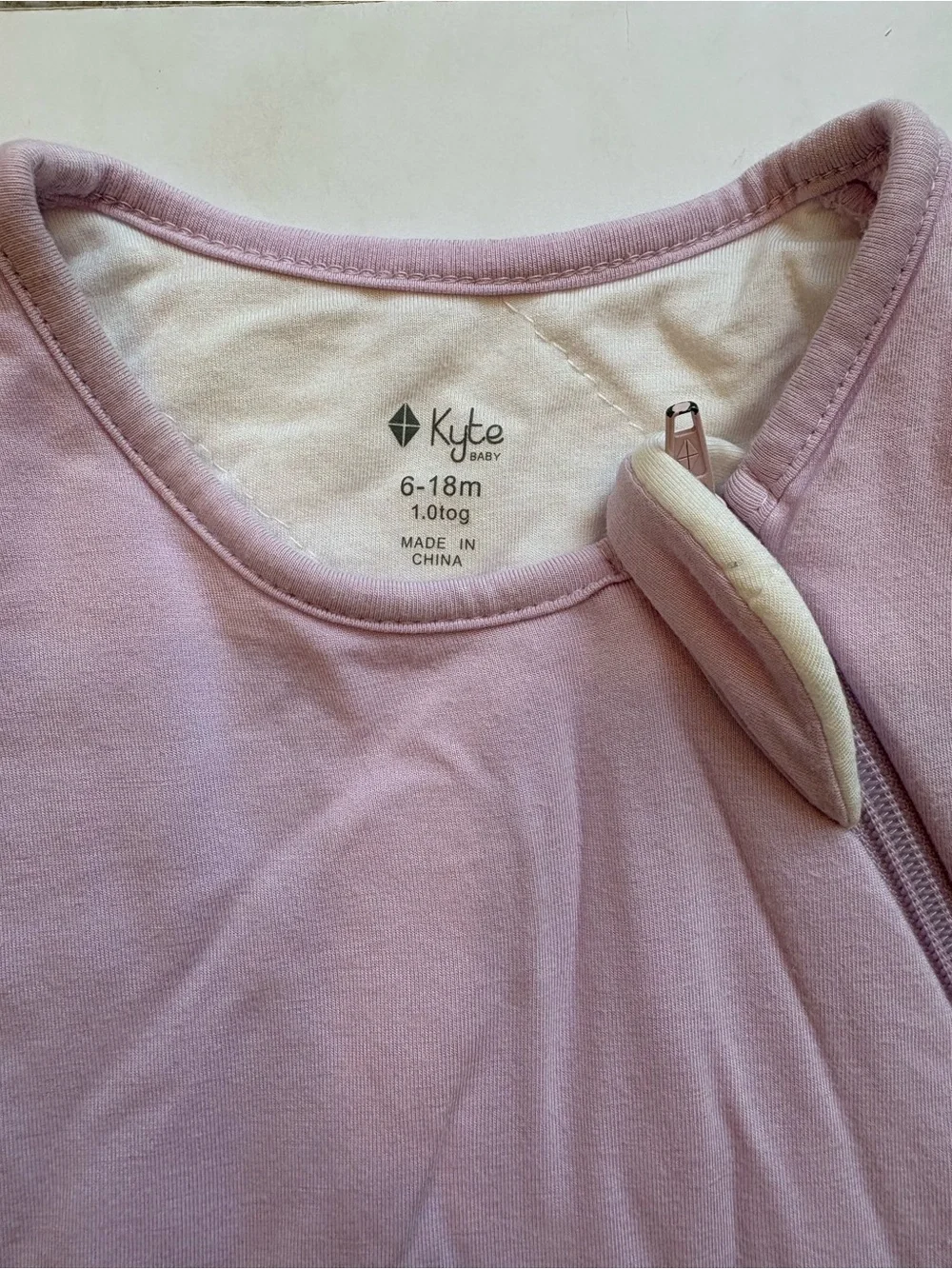 Kyte BABY Light Purple Sleep Sack 6-18months 1.0TOG
